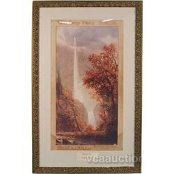 Marble Springs Whiskey Paper Sign,