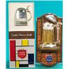 Image 1 : Lot Of 2 Plastic Light-Up Beer Signs: