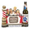 Image 1 : Pabst Blue Ribbon Beer Barber Quartet Figurine Display,