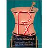 Image 1 : RX Prescriptions Tin & Neon Sign,