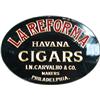 Image 1 : La Reforma Havana Cigars Reverse Glass Sign,