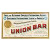 Image 1 : Union Bar Tin Sign,