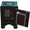 Image 2 : Restored Safe  "Golden Nugget" Blk & Gold