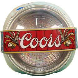 Plastic Light-Up Rotating Coor's Beer Sign