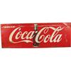 Image 1 : Coca Cola Heavy Tin Sign c1951,