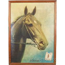 Twenty Grand Cigarettes Horse Picture Advertisement,