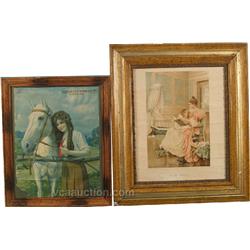 Lot Of 2 Framed Prints: