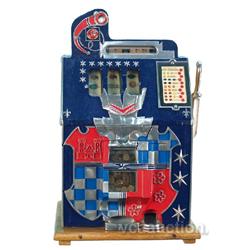 1 Cent Mills Castle Front Slot Machine w/ Keys