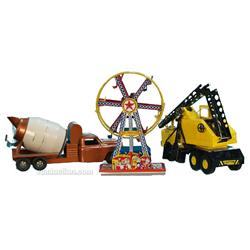 Lot Of 3 Metal Toys: