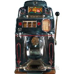 25 Cent Jennings Standard Chief Slot Machine w/ Keys