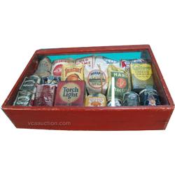 General Store Wood & Glass Countertop Display Case w/ 2