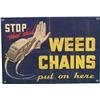 Image 1 : Weed Chains Heavy Paper Banner,