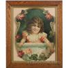 Image 1 : Mills Tea & Coffee Co. Die-Cut Embossed Cardboard Adver