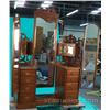Image 1 : Large Victorian Lady's Dressing Stand w/ Mirrors