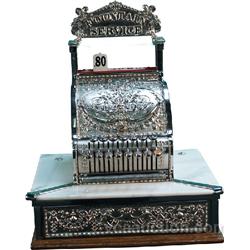 National Cash Register Model No. 323 Nickel over Brass