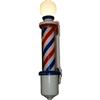 Image 1 : Large Wallmount Porcelain Barber Shop Pole Trade Sign w