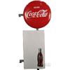 Image 1 : Coca Cola Porcelain Button 2 Piece Sign,