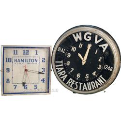Lot Of 2 Clocks: