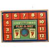 Image 1 : Countertop Glass & Wood "Play-A-Way" Spin Dice Game