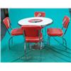 Image 1 : Coca Cola 50's Diner Style Table & 4 Chairs