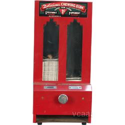 1 Cent Metal Countertop Chewing Gum Vending Machine