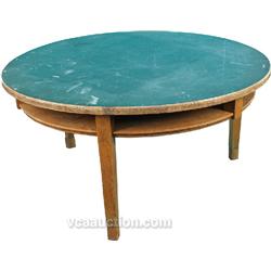 Antique Oak Poker Table.