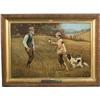 Image 1 : "It's Old Overholt" Whiskey Tin Sign,