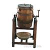 Image 1 : Large Oak Floor Model Butter Churn
