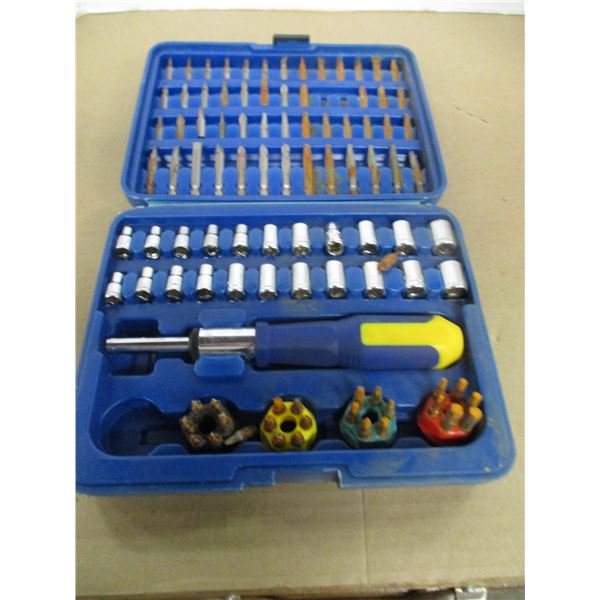 SCREWDRIVER, BIT & SOCKET SET