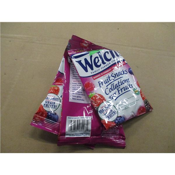 WELCH FRUIT SNACKS (3 BAGS X 60G) PER BUNDLE
