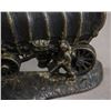 Image 4 : Pair of Metal Bookends Ox and Wagon