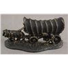 Image 7 : Pair of Metal Bookends Ox and Wagon