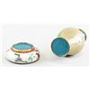 Image 4 : 2-Piece Cloisonne Japanese Bowl and Vase