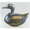 Image 1 : Chinese Metal Gil Mandarint Duck