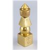Image 1 : Chinese Gilt Brass Lucky Prayer Idol