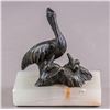 Image 1 : Canadian Bronze Carved Pelican