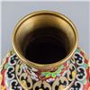Image 5 : Chinese Cloisonne Red Longevity Vase