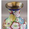 Image 2 : Chinese Cloisonne Bronze Vase without Base