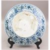Image 2 : Chinese Blue and White Ceramic Plate