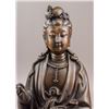Image 4 : Chinese Bronze-Like Carved Porcelain Guanyin