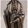 Image 5 : Chinese Bronze-Like Carved Porcelain Guanyin