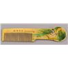Image 2 : Chinese Hand Painted Wooden Comb