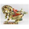 Image 1 : Chinese Wood Gilt Carved Horse Tang Style