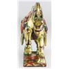 Image 2 : Chinese Wood Gilt Carved Horse Tang Style
