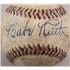 Image 3 : Baseball Signed Babe Ruth with COA B725665