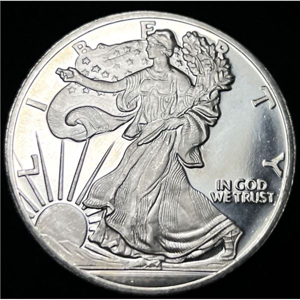 American Eagle Design Proof 1 ozt .999 Silver