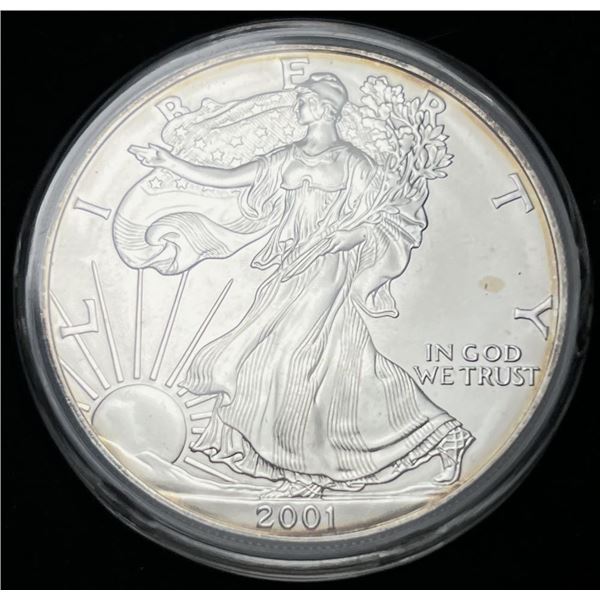 2001 American Silver Eagle