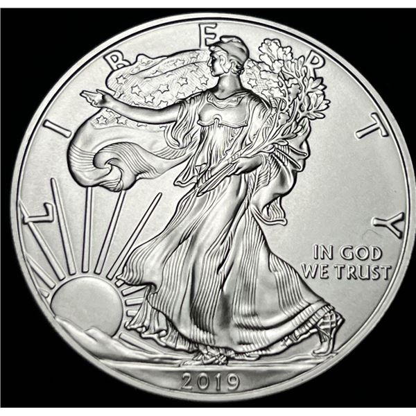 2019 American Silver Eagle COA