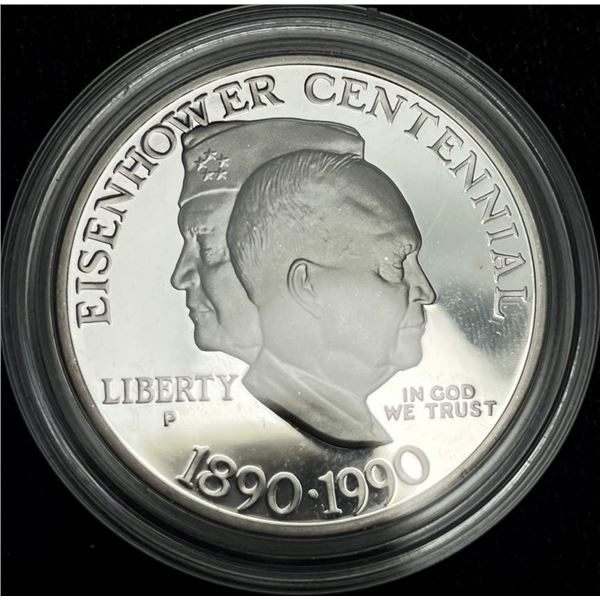 2010-W Eisenhower U.S. Proof Silver Commemorative Dollar MS69