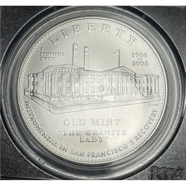 2006-S SF Old Mint U.S. Silver Commemorative Dollar MS69